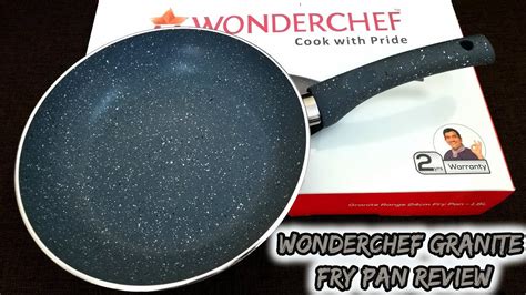 Wonderchef Granite Fry Pan Review - YouTube