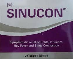 Sinucon Tablets 20s – South African Pharmacy