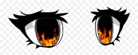 Gacha Life Eyes Fire Demon Freetoedit - Gacha Life Base Eyes Png,Fire ...