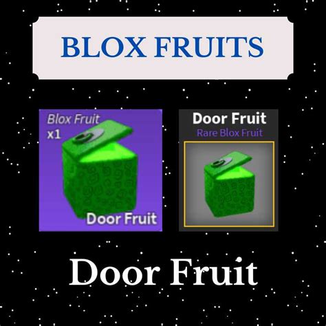 Door Fruit | Blox Fruits | Roblox