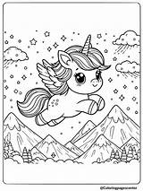 Princess Unicorn Coloring Pages  Free PDF Printables sketch template