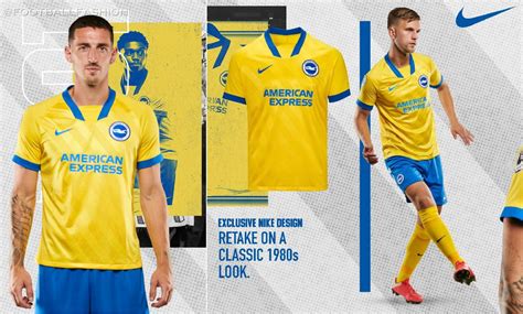 Brighton Hove Albion 2020 21 Nike Away Kit Football Fashion