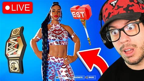 NEW *WWE SKINS* EARLY in FORTNITE! - YouTube