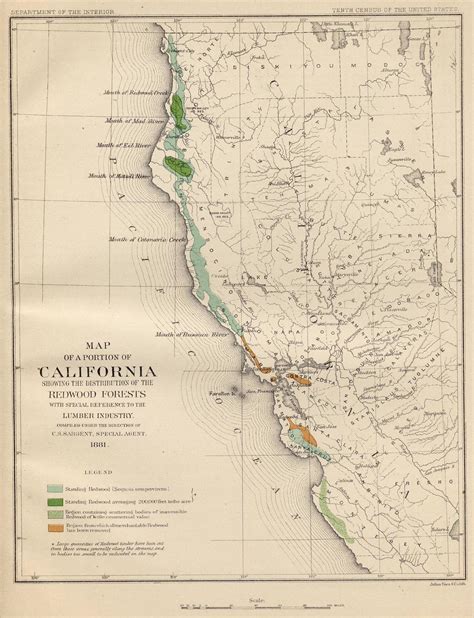 Coast Redwood Range and Biogeography