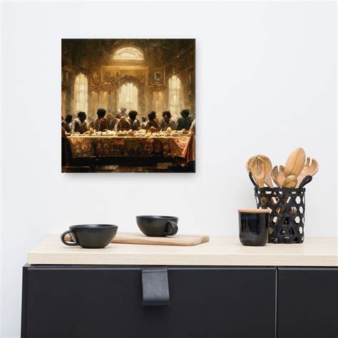 The Last Supper African American Art African American Wall - Etsy