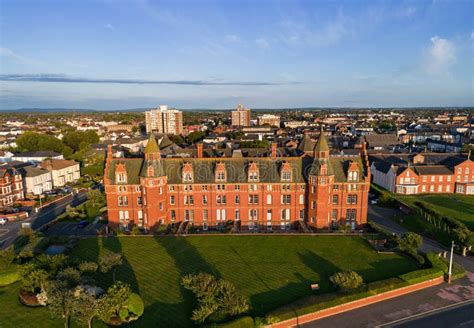 Aerial View of the Historical Marinegate Mansions and Old Hospital in ...