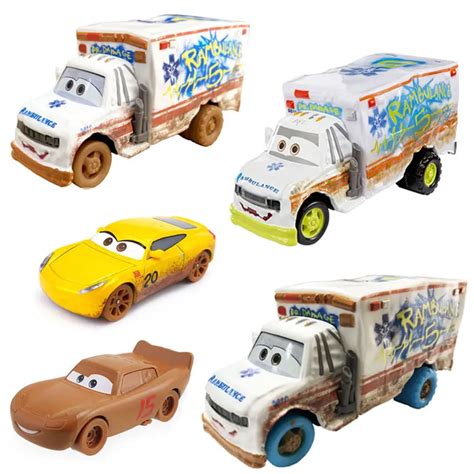 Disney-Pixar-Cars-3-Lightning-McQueen-mud-Dr-Damage-series-Arvy-Cruze ...