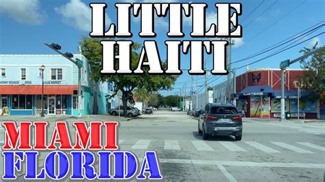 Little Haiti - Miami - Florida - 4K Neighborhood Drive - YouTube