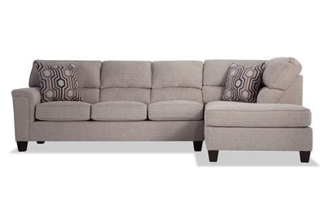 Calvin 2 Piece Almond Beige Left Arm Facing Sectional in 2021 ...