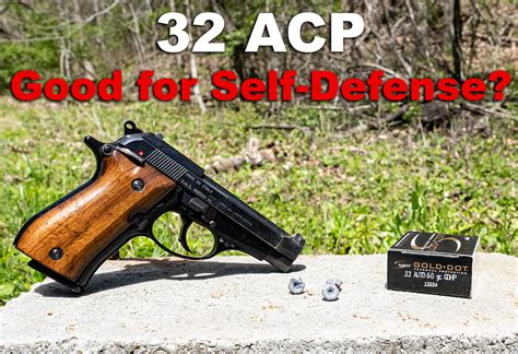 32 ACP for Self-Defense - How Does It Stack Up?