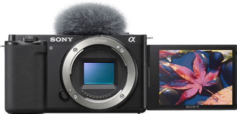 Sony Alpha ZV-E10 Mirrorless Vlog Camera Body Only Black ILCZVE10/B - Best Buy