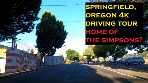 Springfield, Oregon | 4k Driving Tour | Home of The Simpsons? - YouTube