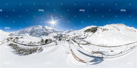 360° view of Winter wonderland Switzerland - Alamy