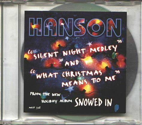 Hanson Merchandise - CDs - Albums - Snowed In