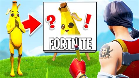 DRAWING SSUNDEE in Fortnite CHALLENGE - YouTube