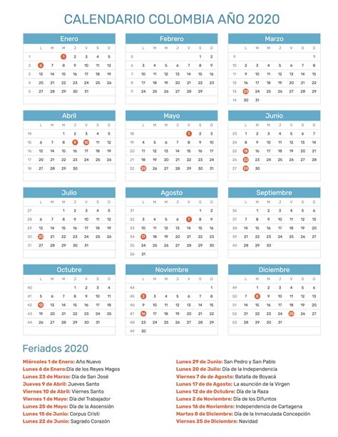 Descubrimiento Sacrificio Bergantín calendario 2020 con festivos ...