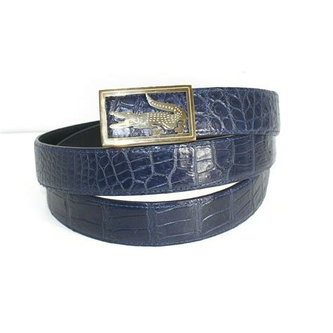 Men's Belt Genuine Crocodile Alligator Skin Leather Belt Handmade W3.5cm #FB2106 - Belts