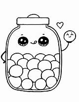 Sweets Coloring Pages Free Printable PDF sketch template