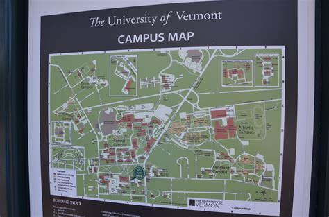 University Of Vermont Campus Map – Map Vector