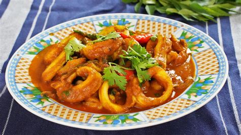 Squid curry - How to prepare Kari Sotong with amazing taste