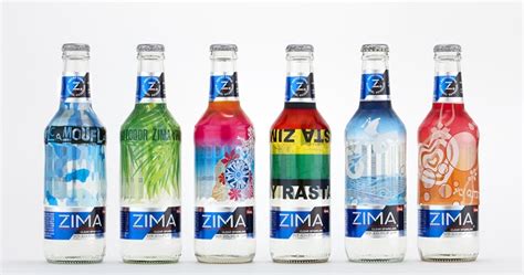 Creative Diary: ZIMA bottle summer variation 2010