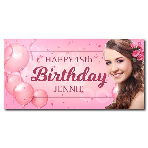 Birthday Banner - Pink