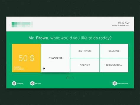 ATM Interface by Fritz Frizzante Pos Design, App Ui Design, User ...