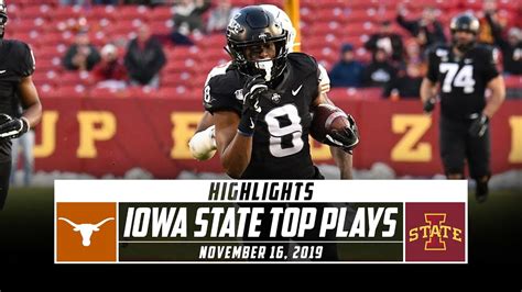 Iowa State Football Highlights vs. No. 19 Texas (2019) | Stadium - YouTube