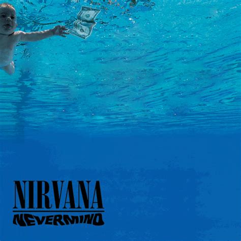 Nirvana, Nevermind | Nirvana album cover, Nirvana nevermind, Album covers