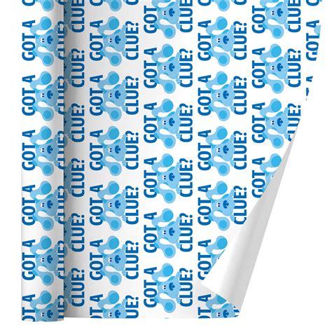 Blue's Clues Got a Clue Gift Wrap Wrapping Paper Rolls - Walmart.com