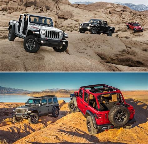 Jeep Gladiator Vs. Jeep Wrangler: How Are They Different?