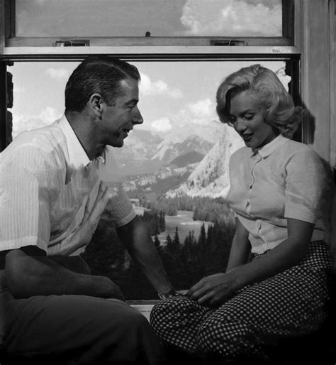 perfectlymarilynmonroe - Marilyn Monroe and Joe DiMaggio photographed by...