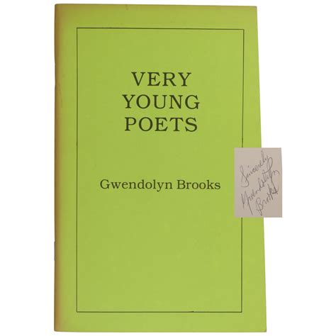 Very Young Poets | Gwendolyn Brooks | First Edition