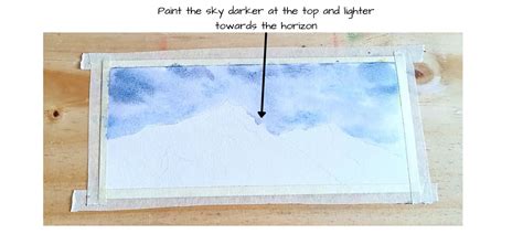 Simple Watercolor Mountain Tutorial for Beginners - My Art Aspirations