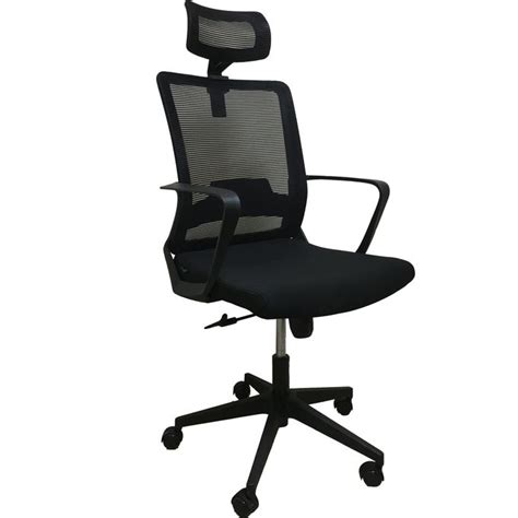 Chairs R Us Ergonomic High-back Office Chair Mesh Back And Fabric Seat ...