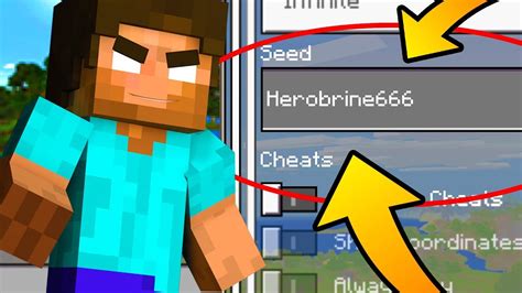 Minecraft "Herobrine666" World (Finding Herobrine in this Minecraft Seed) - YouTube