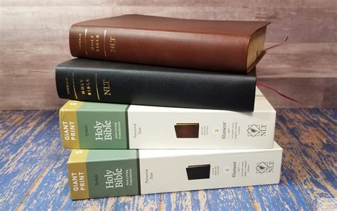 NLT Giant-Print Personal-Size Bible, Filament Enabled Edition - Bible Buying Guide