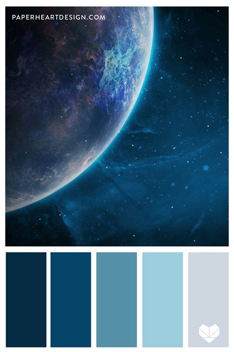 Color Palette: Awesome Space — Paper Heart Design