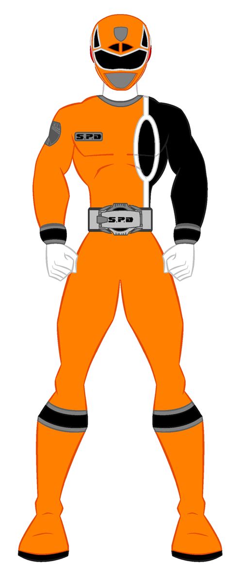 13. Power Rangers Spd - Orange Ranger by PowerRangersWorld999 on DeviantArt