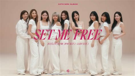 "SUCH A POWER MOVE": Fans celebrate TWICE's bare-face concept for their SET ME FREE album teaser