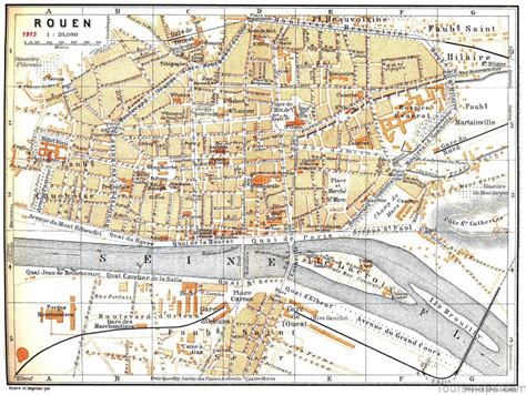 Map Of Rouen: What You Need To Know About The City Traveling To France ...