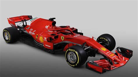 Ferrari shows off its new 2018 F1 car