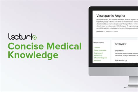 Vasospastic Angina | Concise Medical Knowledge