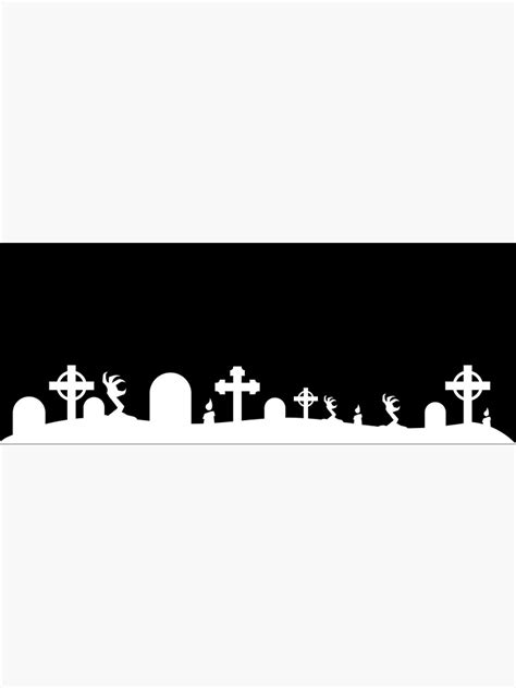 "Grave Silhouette " Poster for Sale by eve636 | Redbubble