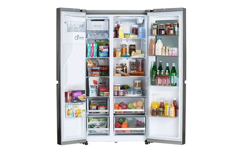 LG 27 cu. ft. Side-By-Side InstaView™ Refrigerator (LRSOS2706S) | LG USA