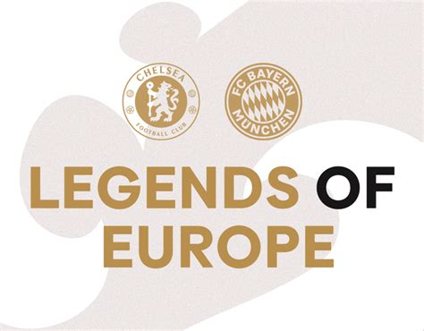 Chelsea FC - Legends of Europe on Behance