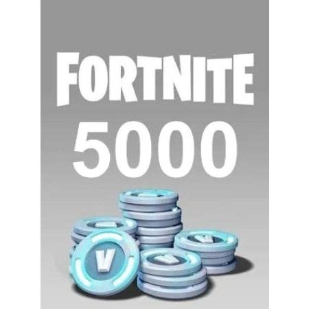 Fortnite 5000 V-Bucks with instant code delivery by email