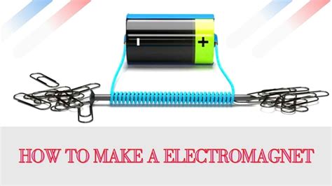 How to make an electromagnet at home? (Please see description for Pro ...