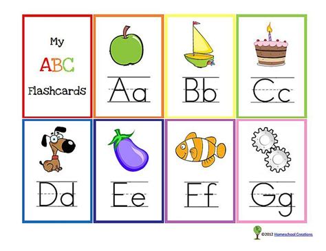 10 Sets of Printable Alphabet Flashcards | Printable flash cards, Alphabet printables, Alphabet ...