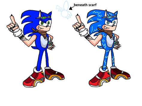 sonic redesign by techno33 on Newgrounds